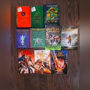 Rick Riordan books